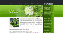 Desktop Screenshot of kanna.co.za